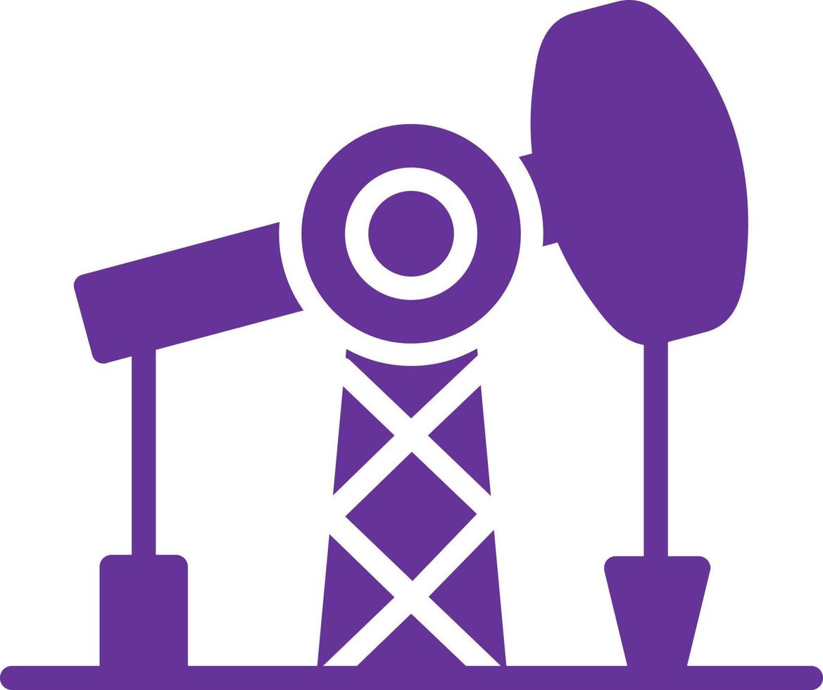 Oil Pump Vector Icon