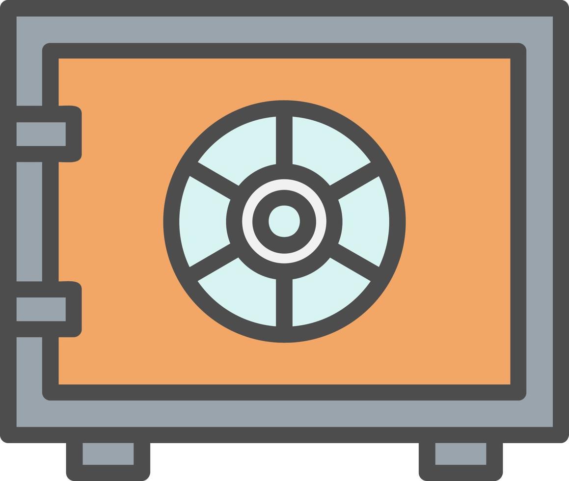 Safe Box Vector Icon