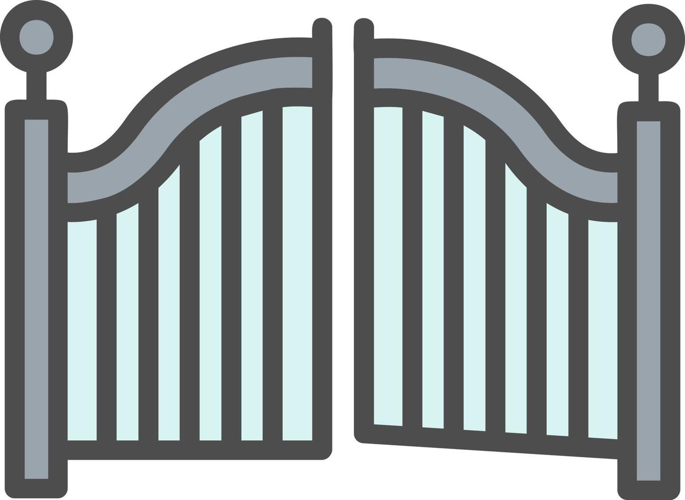 Gate Vector Icon