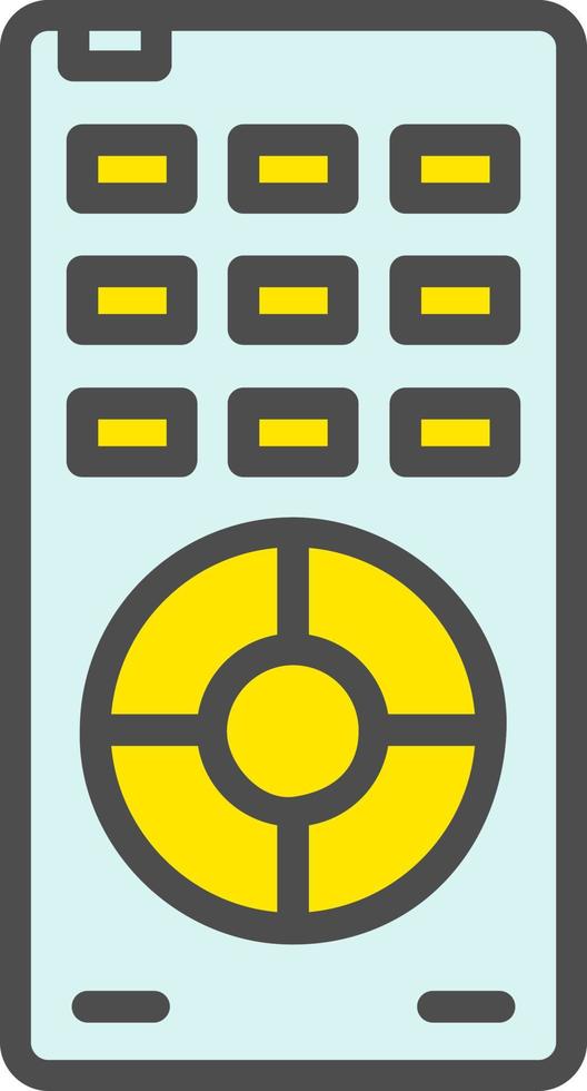 Remote Control Vector Icon