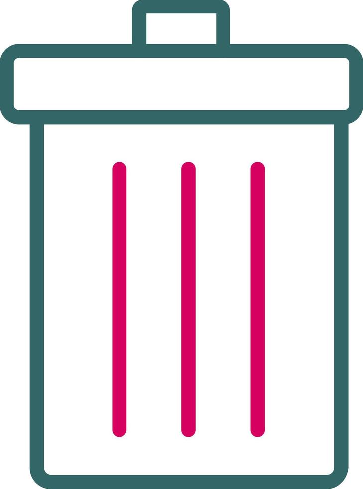 Trash Bin Vector Icon
