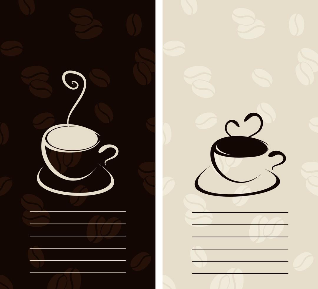 Cup of coffee a sign for design. A vector illustration