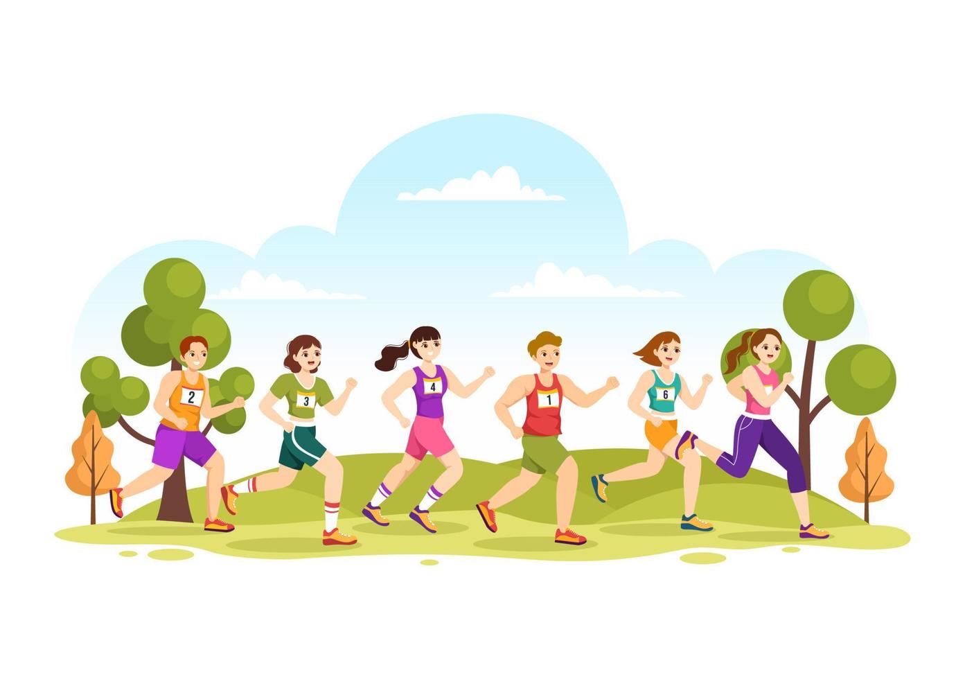 Marathon Race Illustration with People Running, Jogging Sport Tournament and Run to Reach the Finish Line in Flat Cartoon Hand Drawn Template 17184655 Vector Art at Vecteezy Marathon Race Illustration with People Running, Jogging Sport Tournament and Run to Reach the Finish Line in Flat Cartoon Hand Drawn Template 17184655 Vector Art at Vecteezy