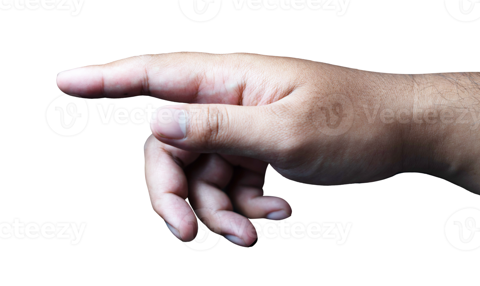 hand pointing at something png