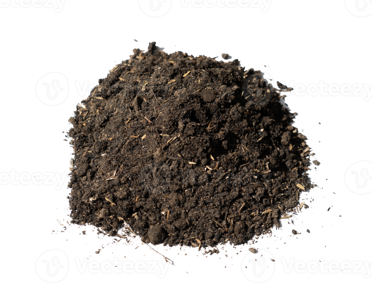 pile of soil isolated png