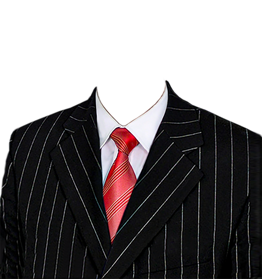 Free formal suit and tie 17185374 PNG with Transparent Background