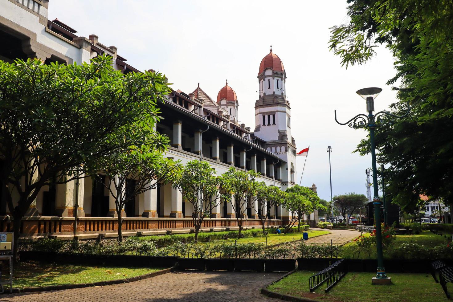 Semarang,December 2022.Lawang Sewu, Seribu Pintu is a building in Semarang, Central Java, Indonesia, the head office building of the Dutch East Indies Railway Company on November 22, 2013 photo