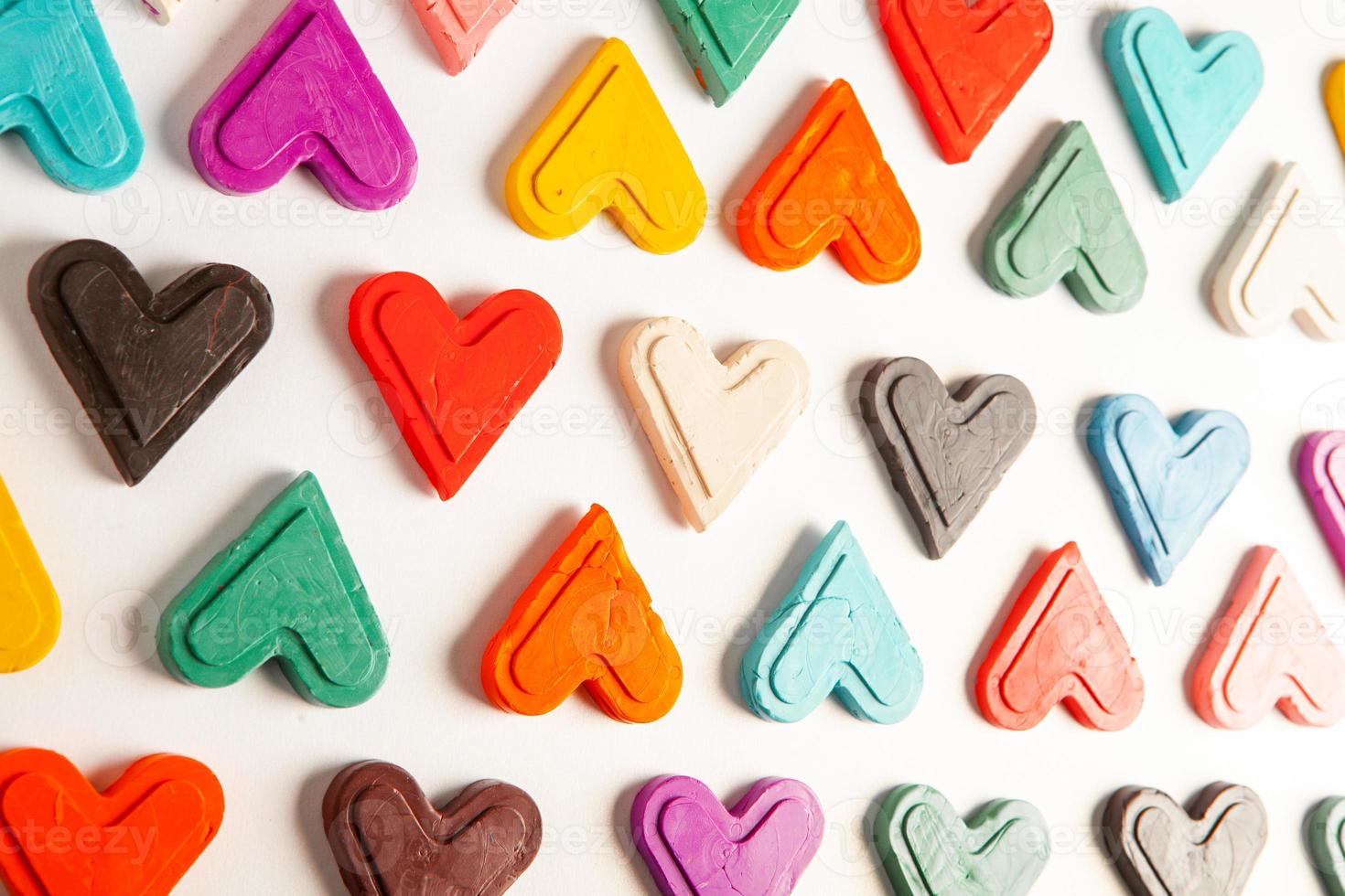 Texture with love hearts for design. Valentines day card concept. Heart for Valentines Day greeting card. Love is. photo