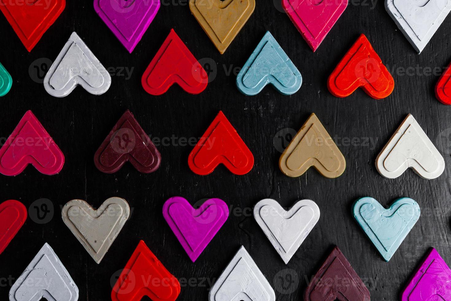 Texture with love hearts for design. Valentines day card concept. Heart for Valentines Day greeting card. Love is. photo