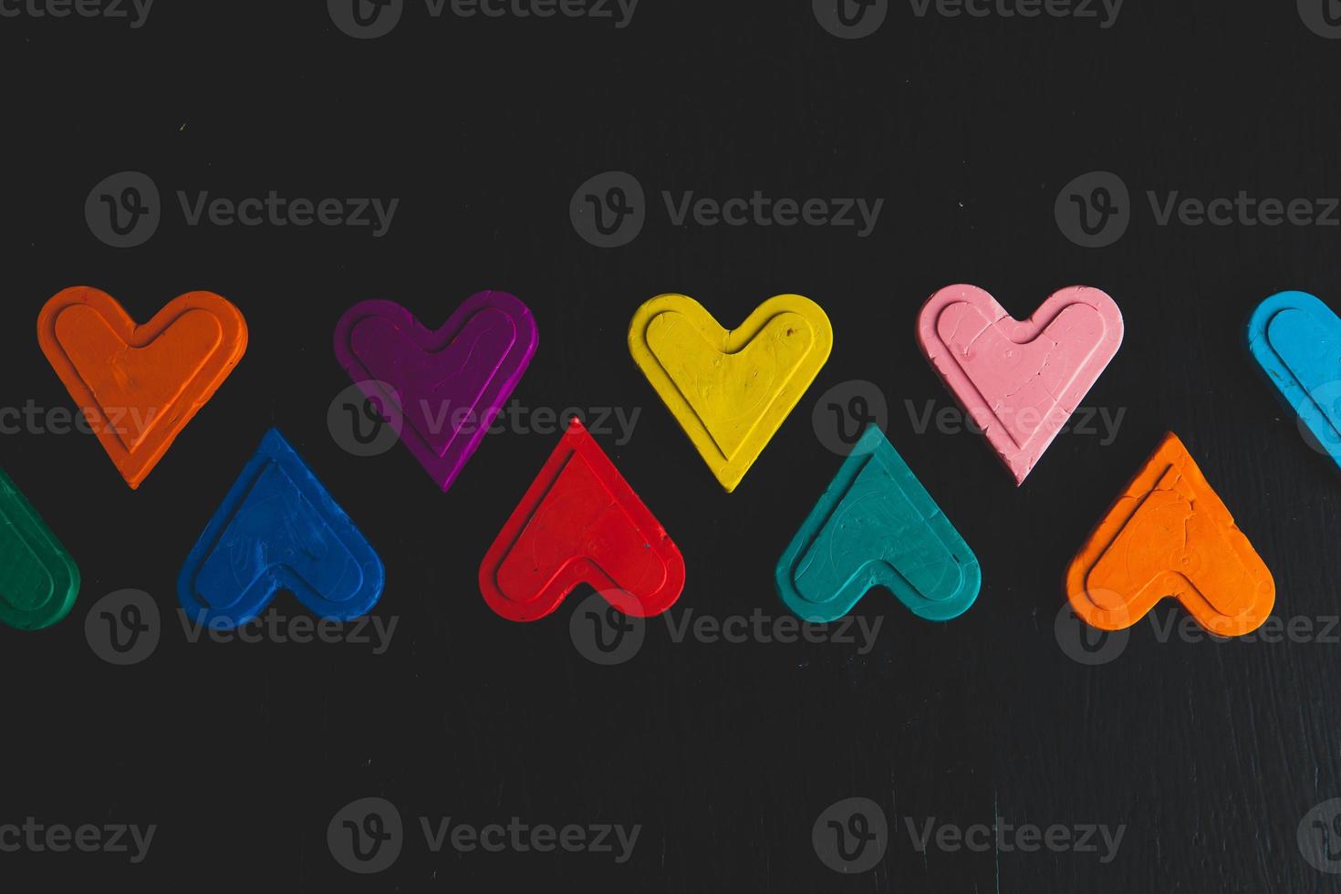 Texture with love hearts for design. Valentines day card concept. Heart for Valentines Day greeting card. Love is. photo