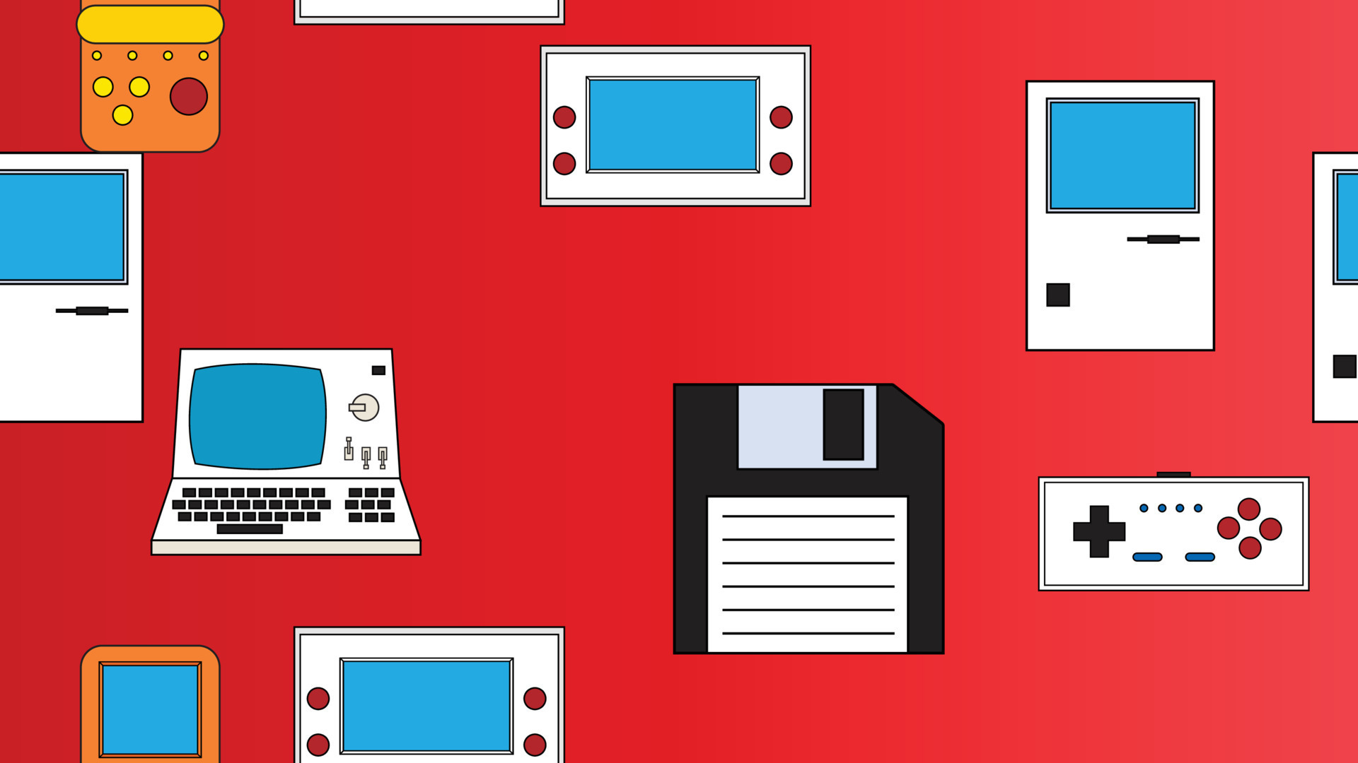 Retro computer game outlet