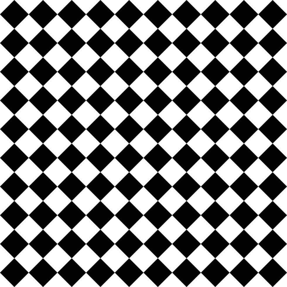 patrón de fondo de tablero de ajedrez en blanco y negro vector