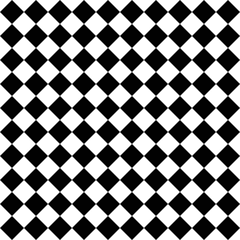 black and white chessboard background pattern vector