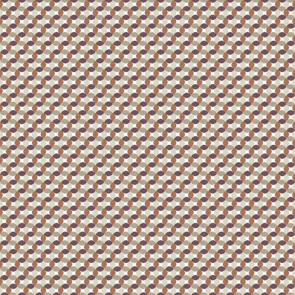 brown geometric artist flower background pattern vector