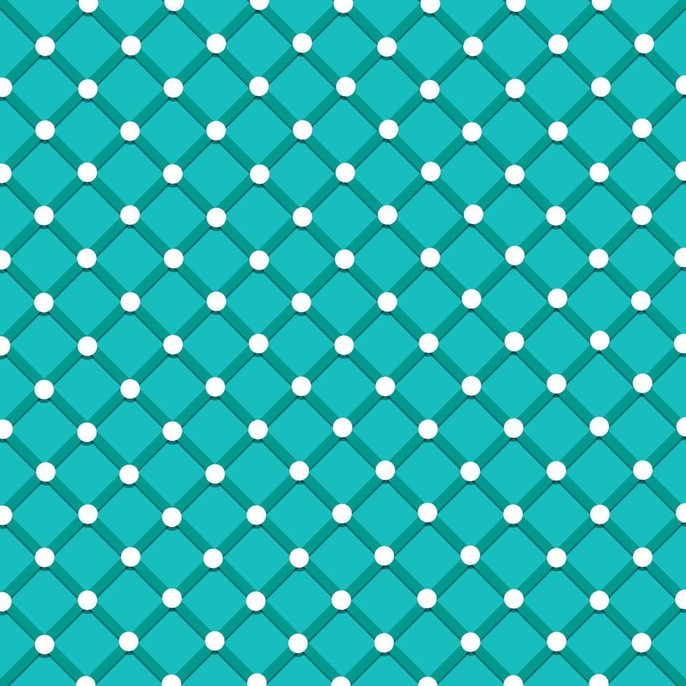 Decorative fabric textile grid background pattern vector