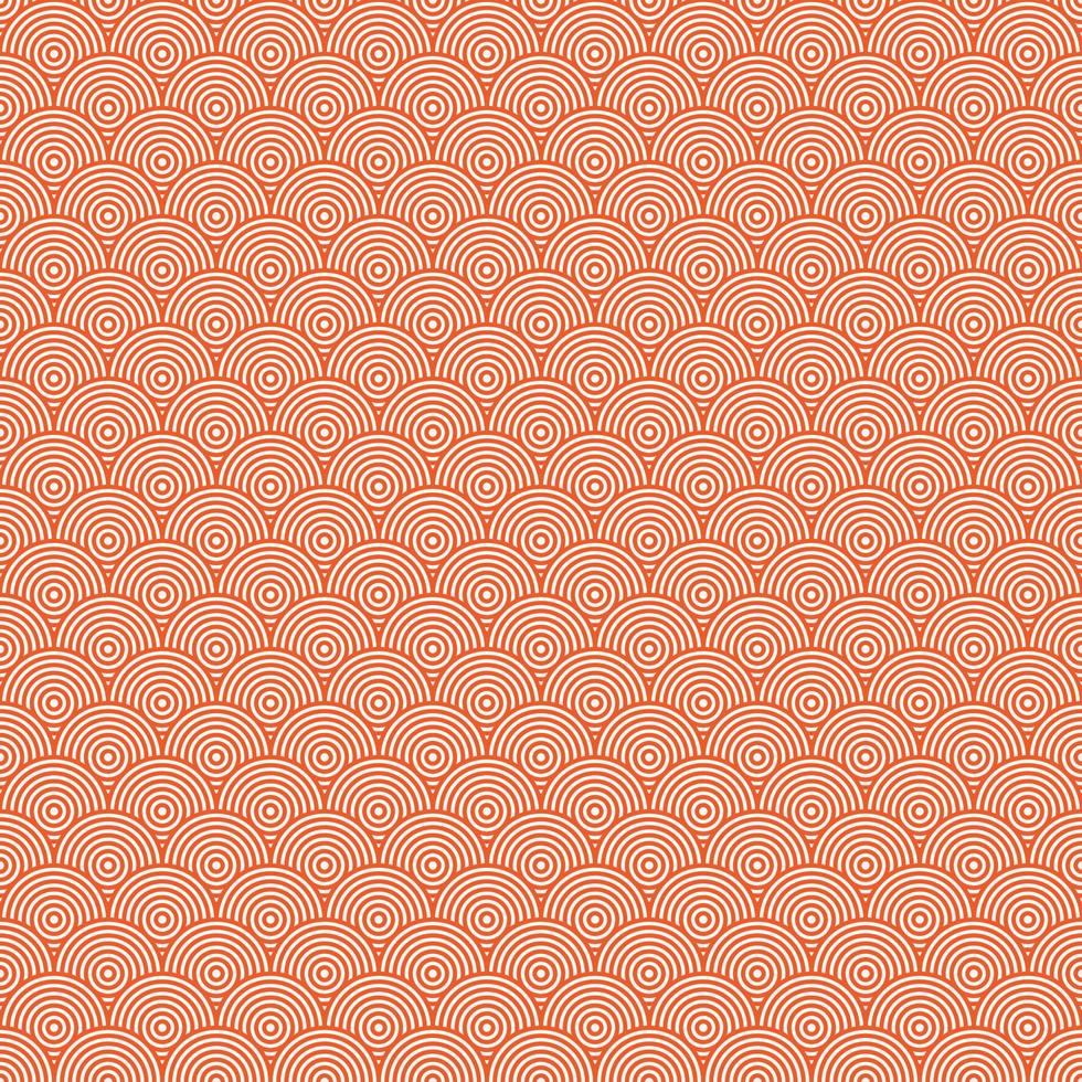 seamless Japanese circle overlaps the background pattern vector