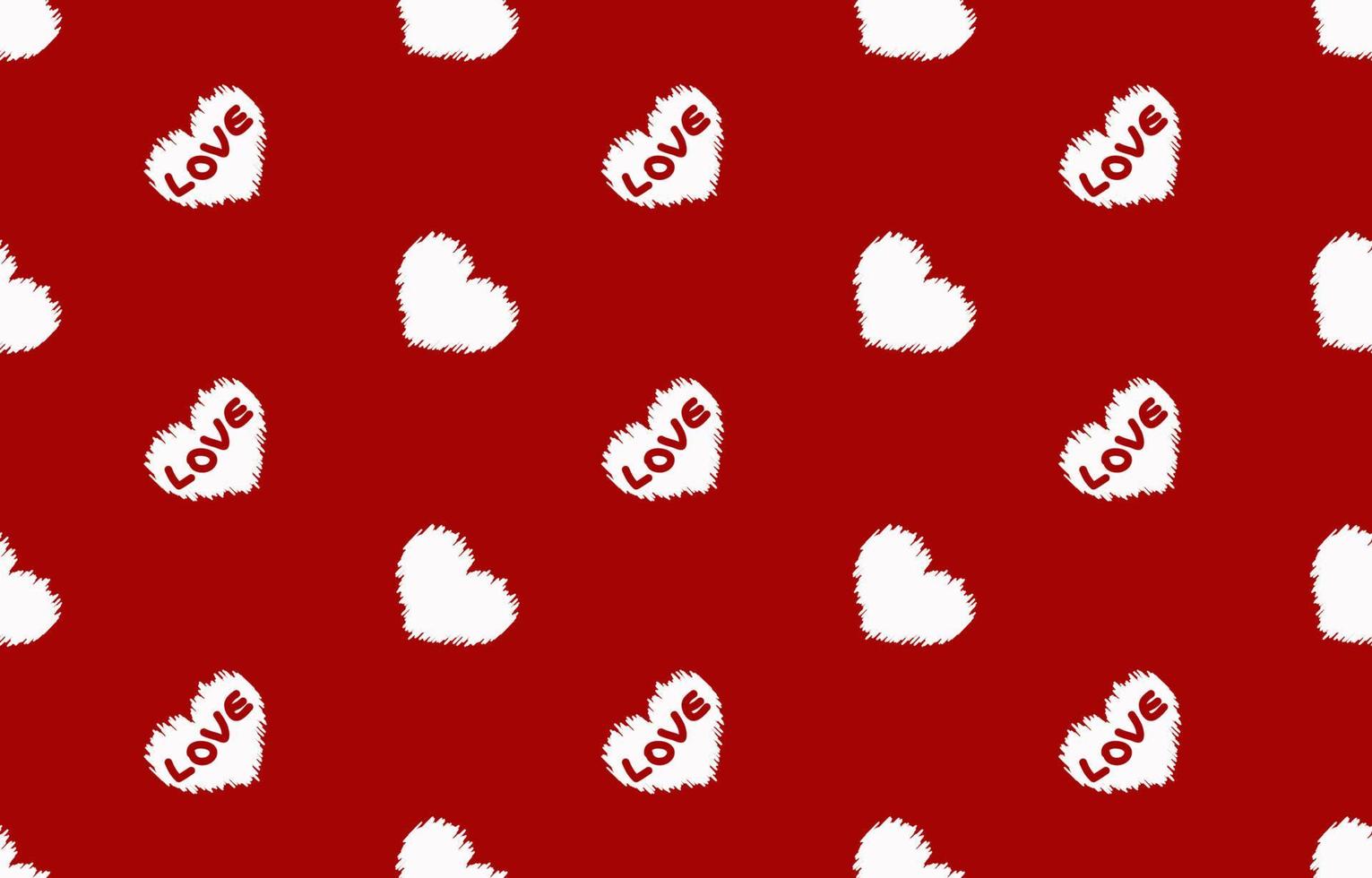 Seamless hearts pattern. Ready template for design, postcards, print, poster, party, Valentine's day, vintage textile, Vector, Art, wallpaper, background. vector