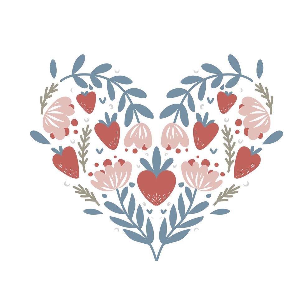 colección de iconos vectoriales de corazones. símbolos románticos del día de san valentín vector
