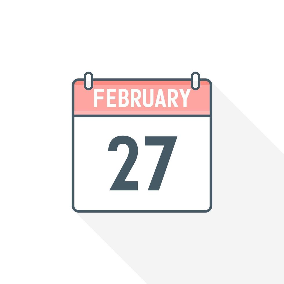 Happy No Brainer Day, February 27. Calendar of February Text