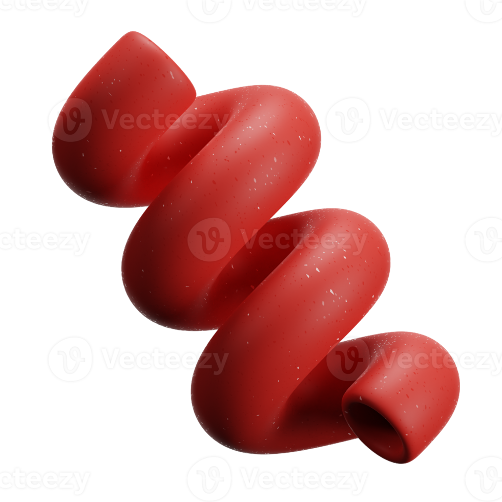 3d Abstract Shape Illustration for Decoration png