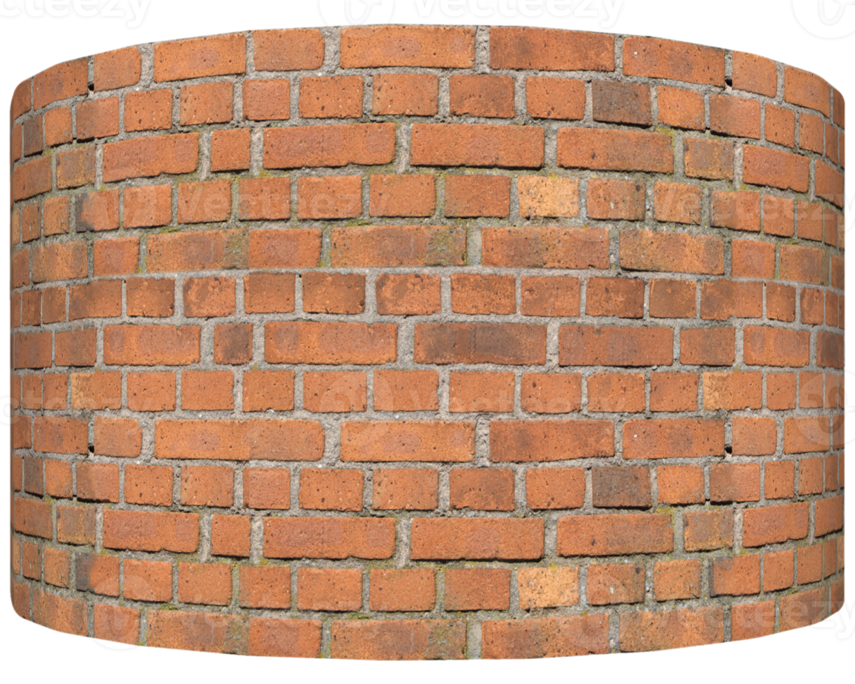 round brick pillar transparent PNG