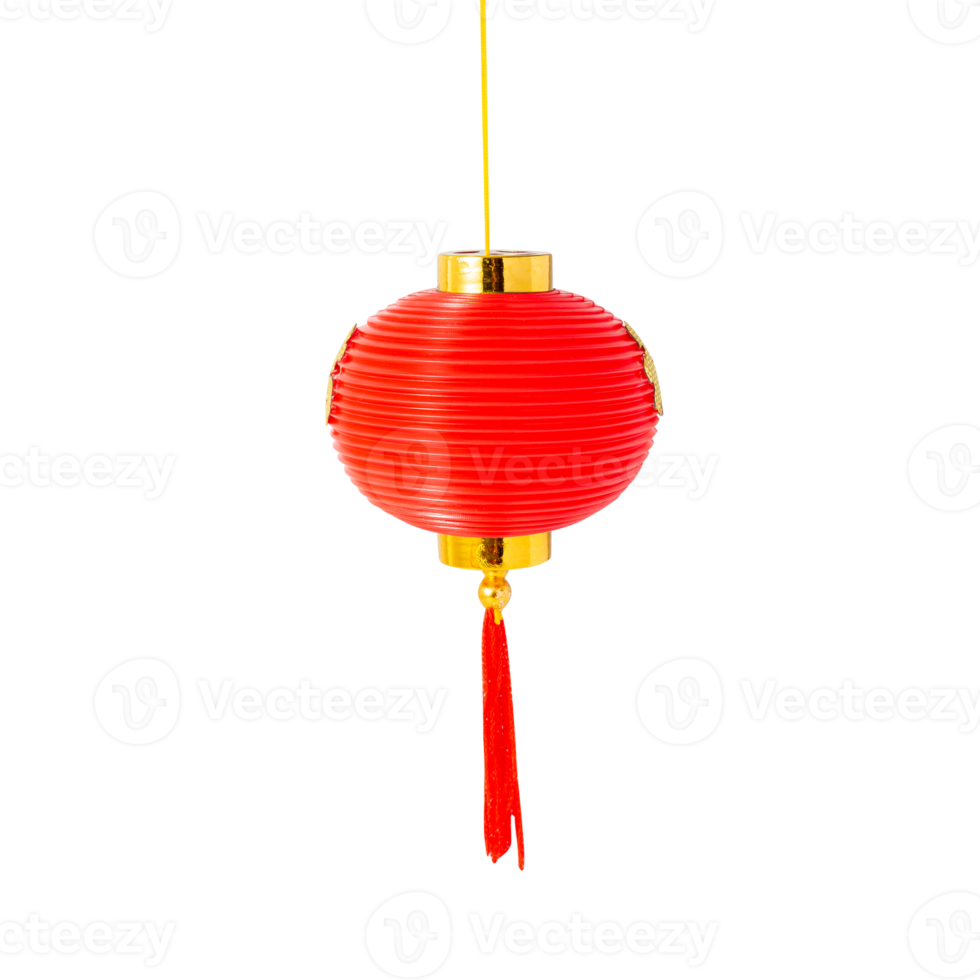 Hanging Chinese Lantern cutout, Png file