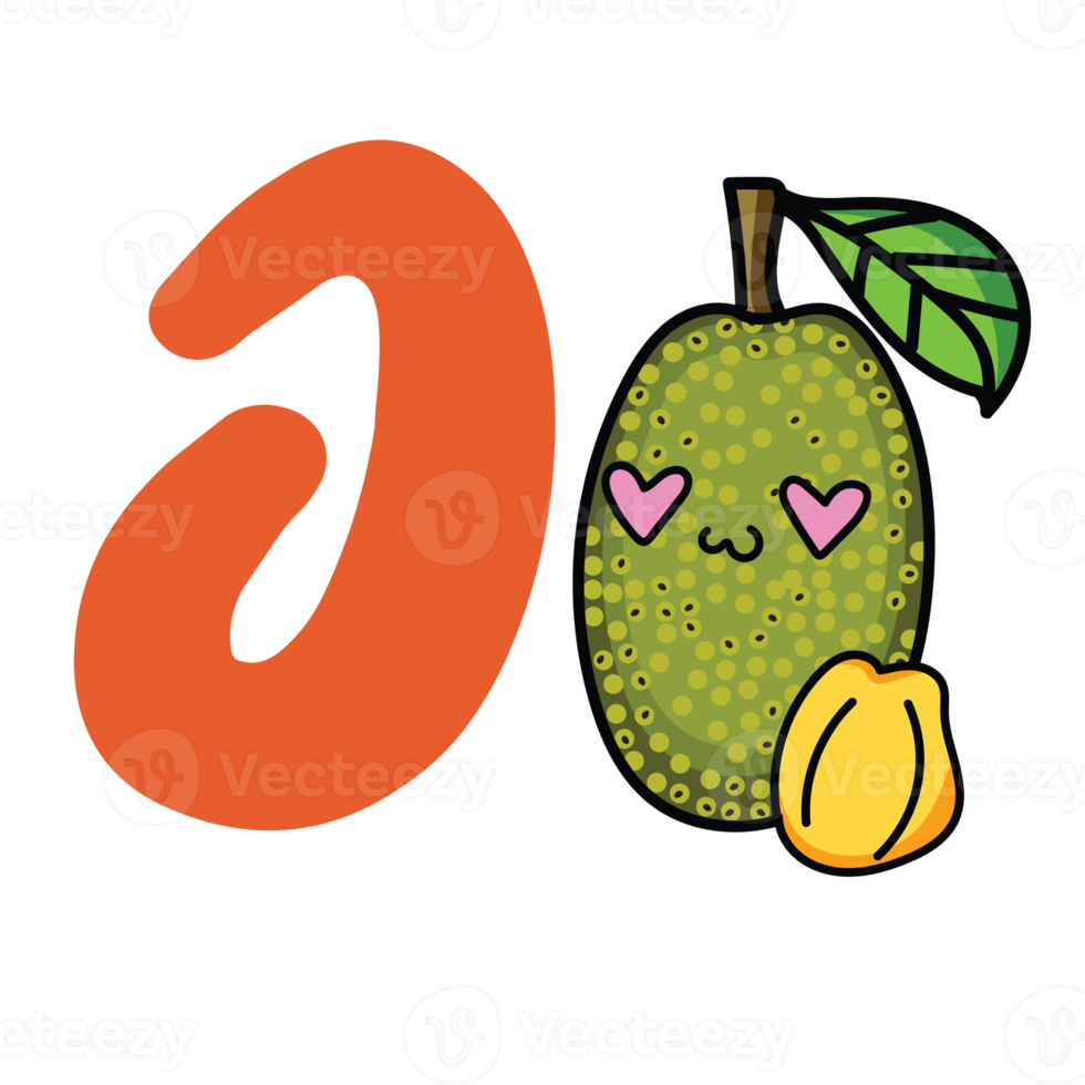 Fruit Alphabet Clip Art, Fruit A to Z Clipart, Cute a-z Clipart ,Clip Art for Personal and Commercial use, Digital clip art for Download png