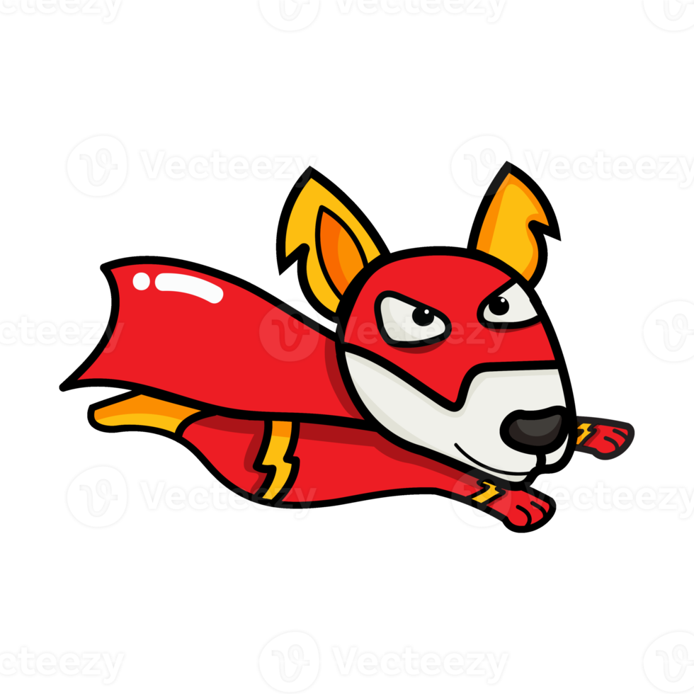 Super Hero dog , Cute clip art ,Clip Art for Personal and Commercial use, Digital clip art for Download png