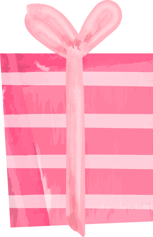 Valentine's day gift watercolor png