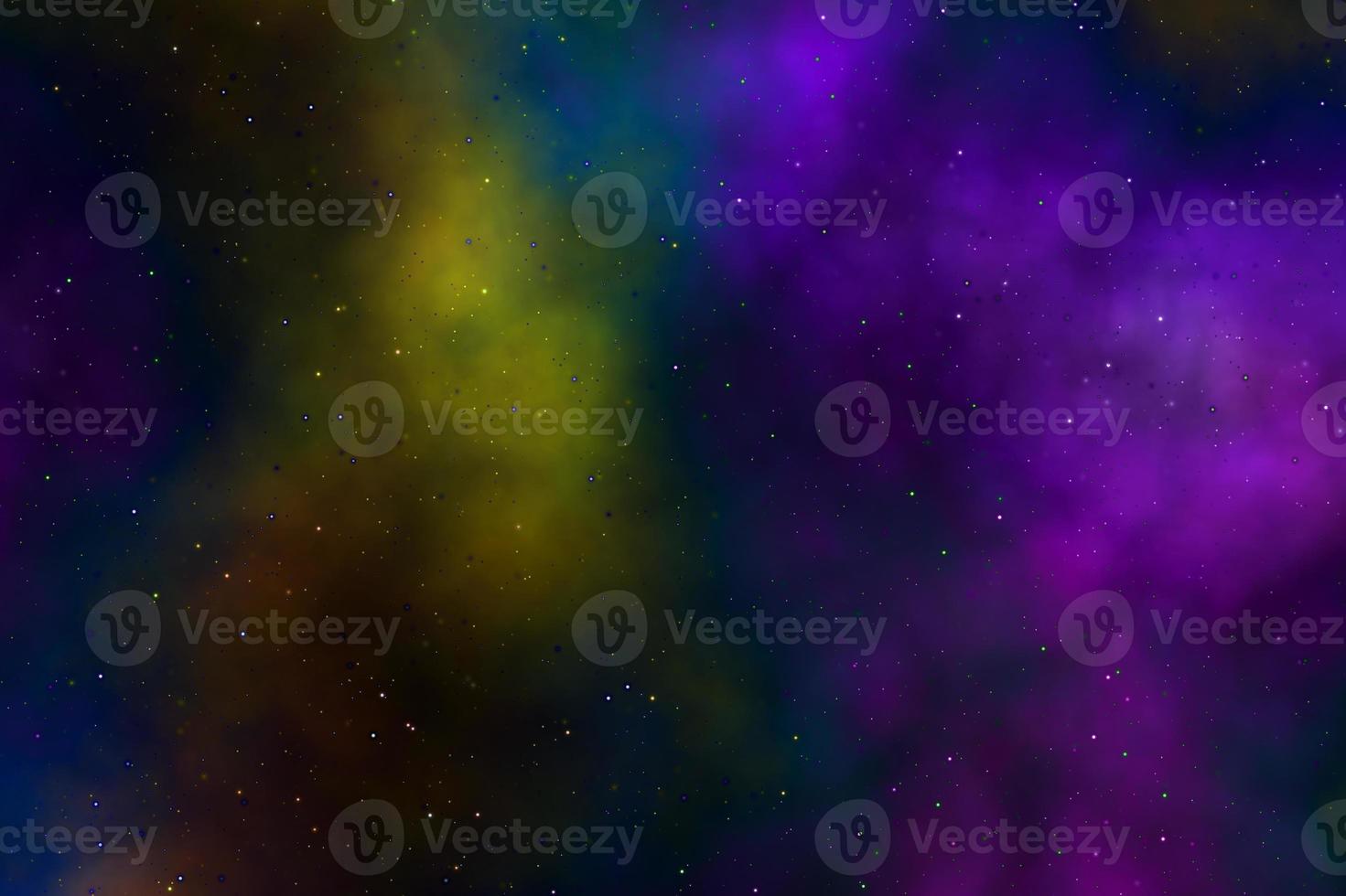 ilustración espacial abstracta, fondo de textura espacial, espacio nebulosa con estrellas, fondo colorido de galaxia foto