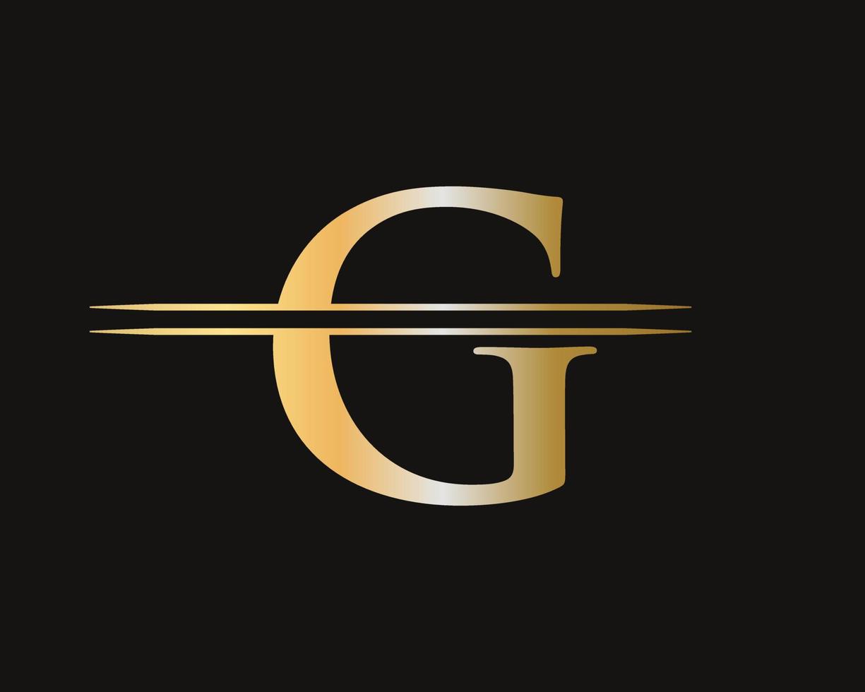 Letter G Logo Design For Luxury and Fashion Identity vector