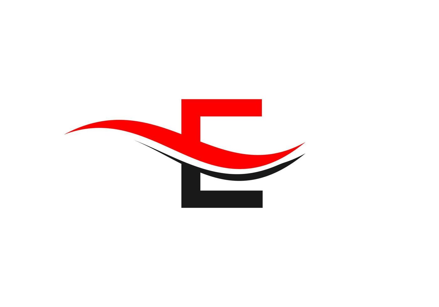 Monogram E Logo Design for Business and Company Identity vector