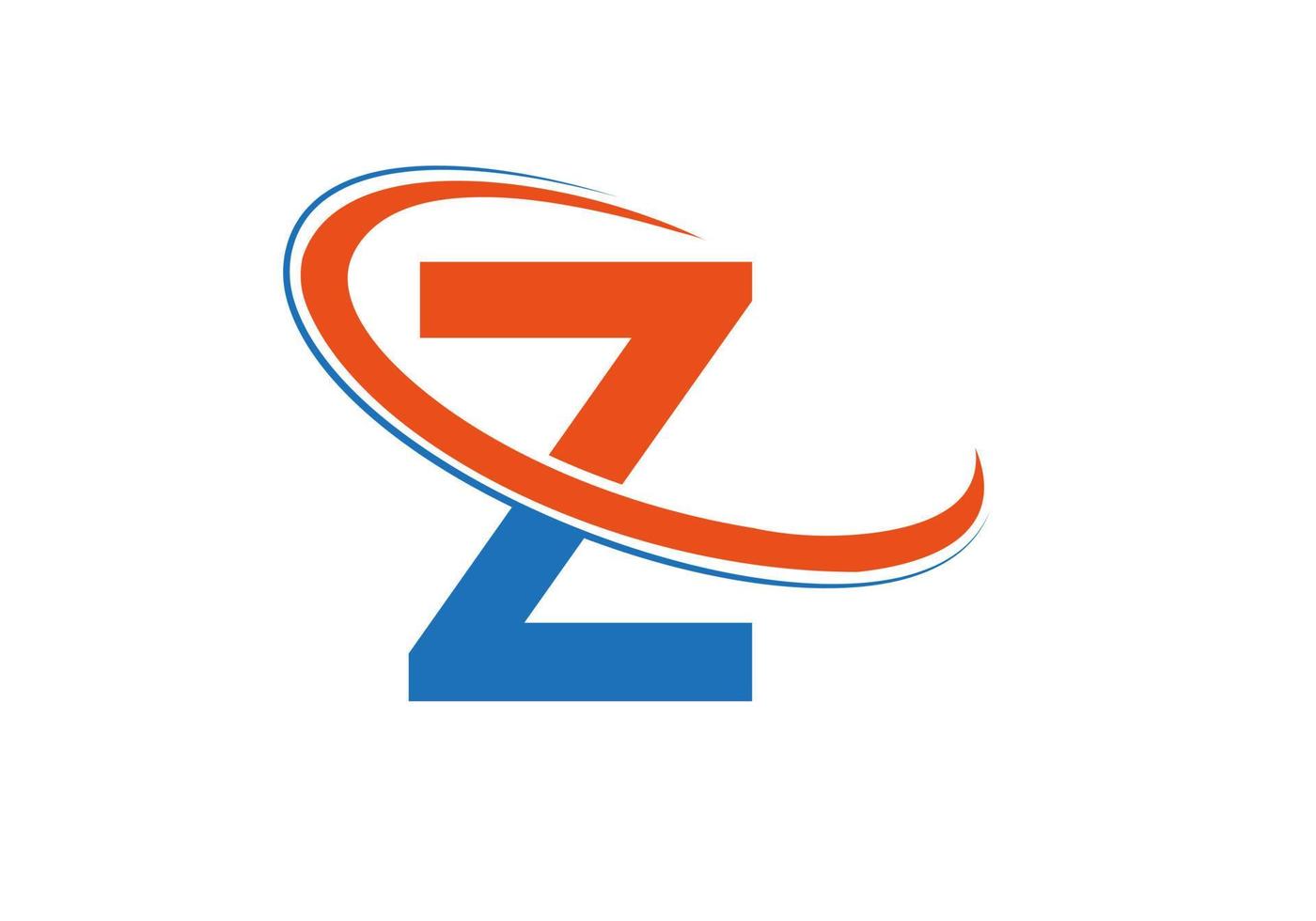 logotipo inicial de la letra z para bienes raíces, negocios e identidad empresarial vector