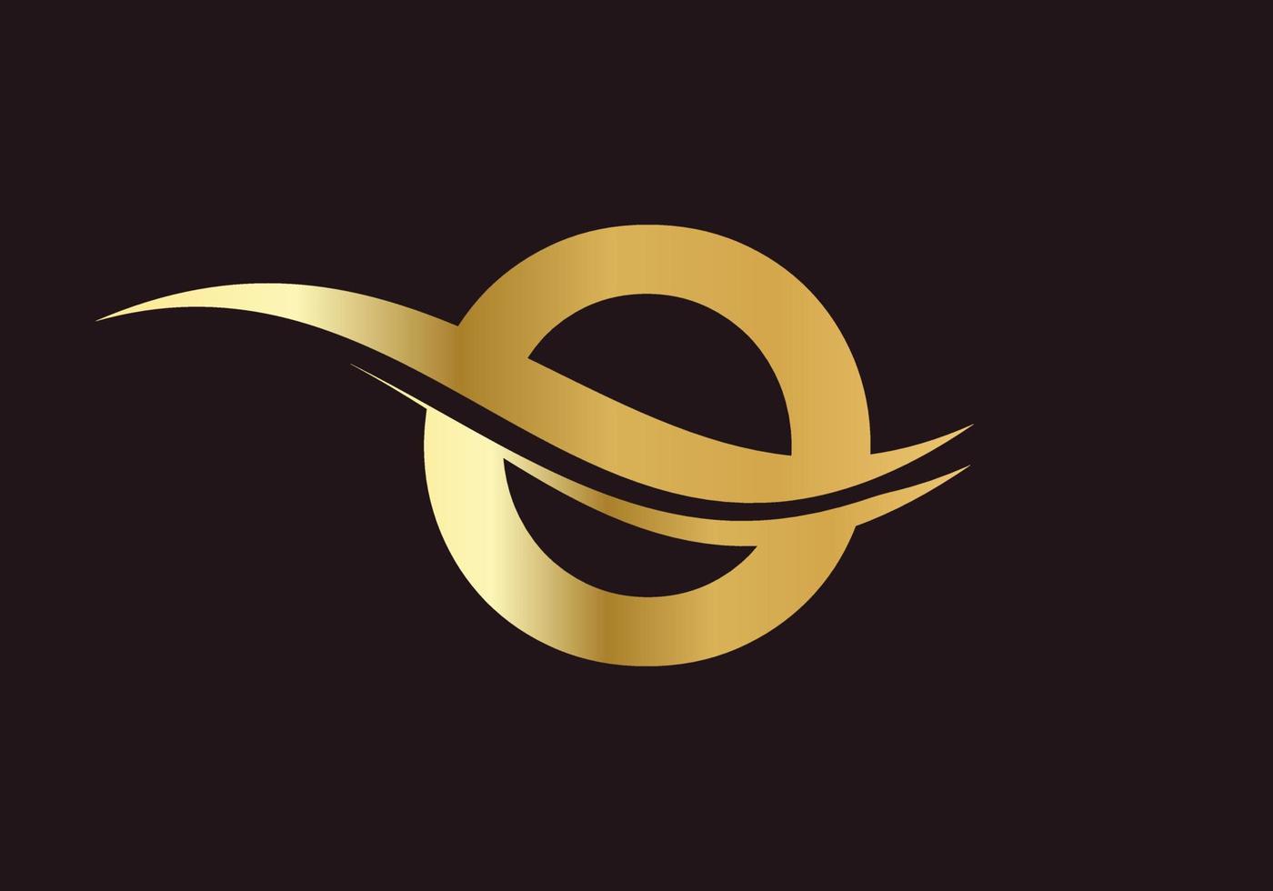 Letter O Logo Luxury concept vector