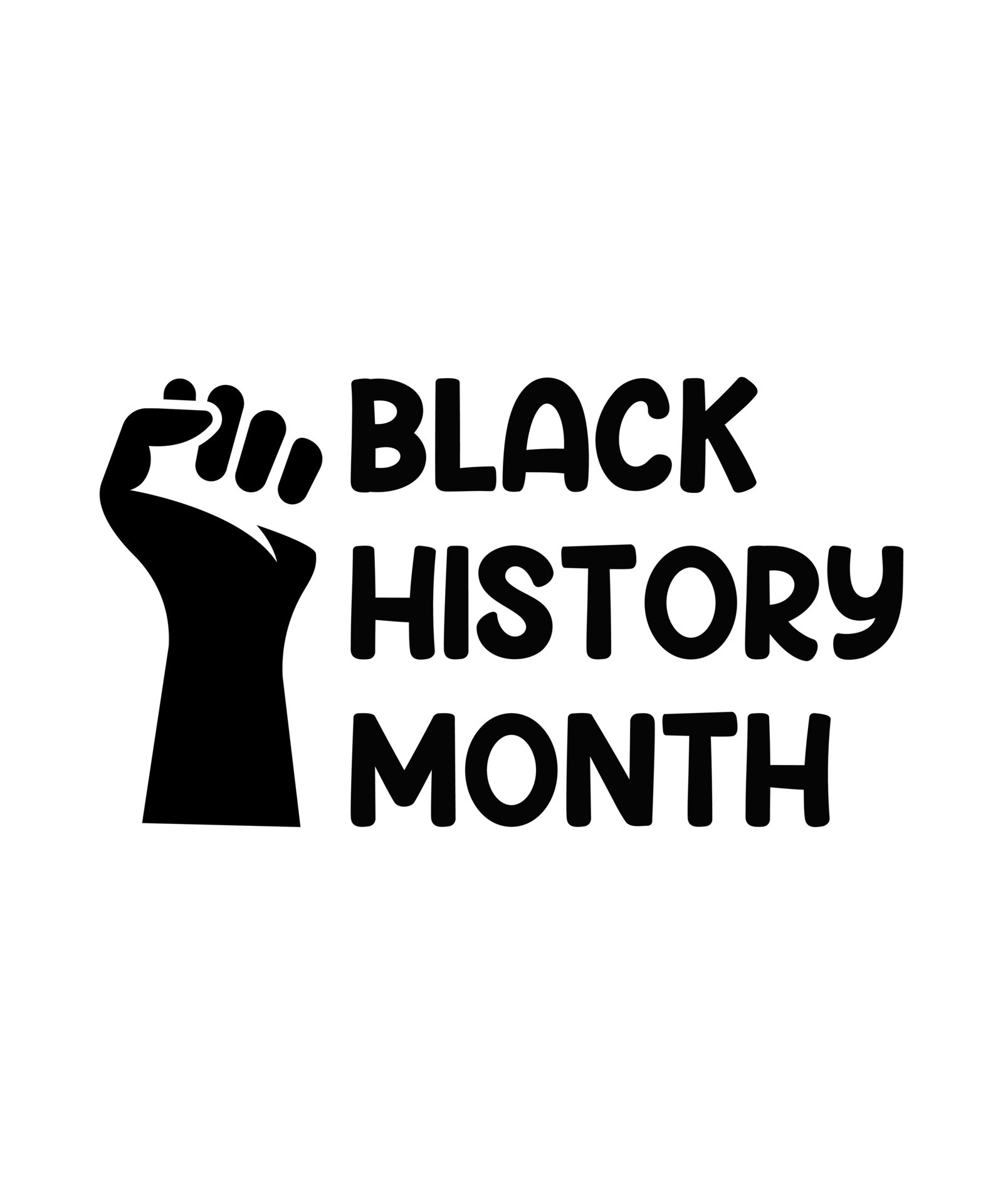Black history month logo illustration design 17193338 Vector Art at
