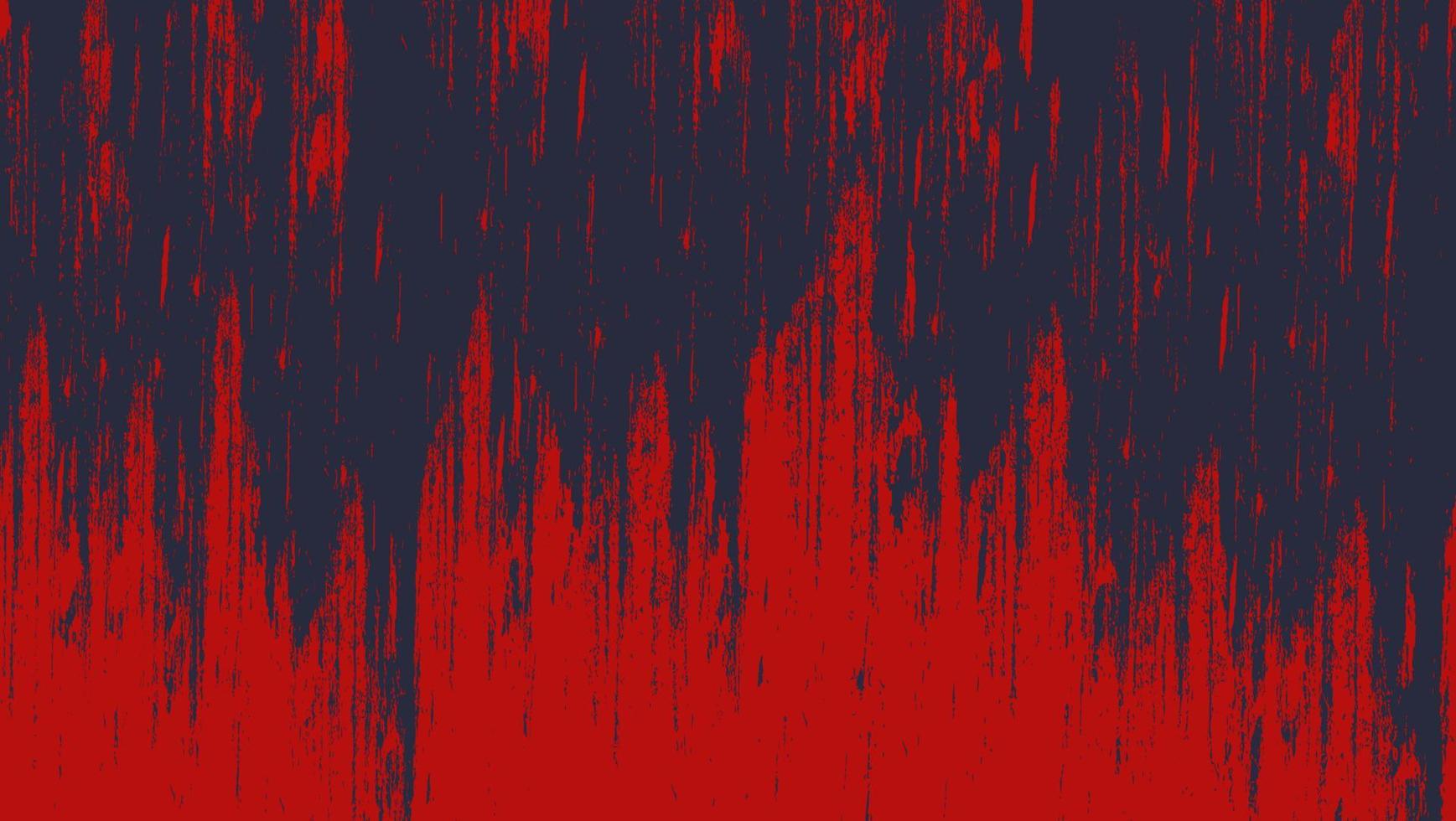 Abstract Bright Red Noise Grunge Texture In Black Background vector