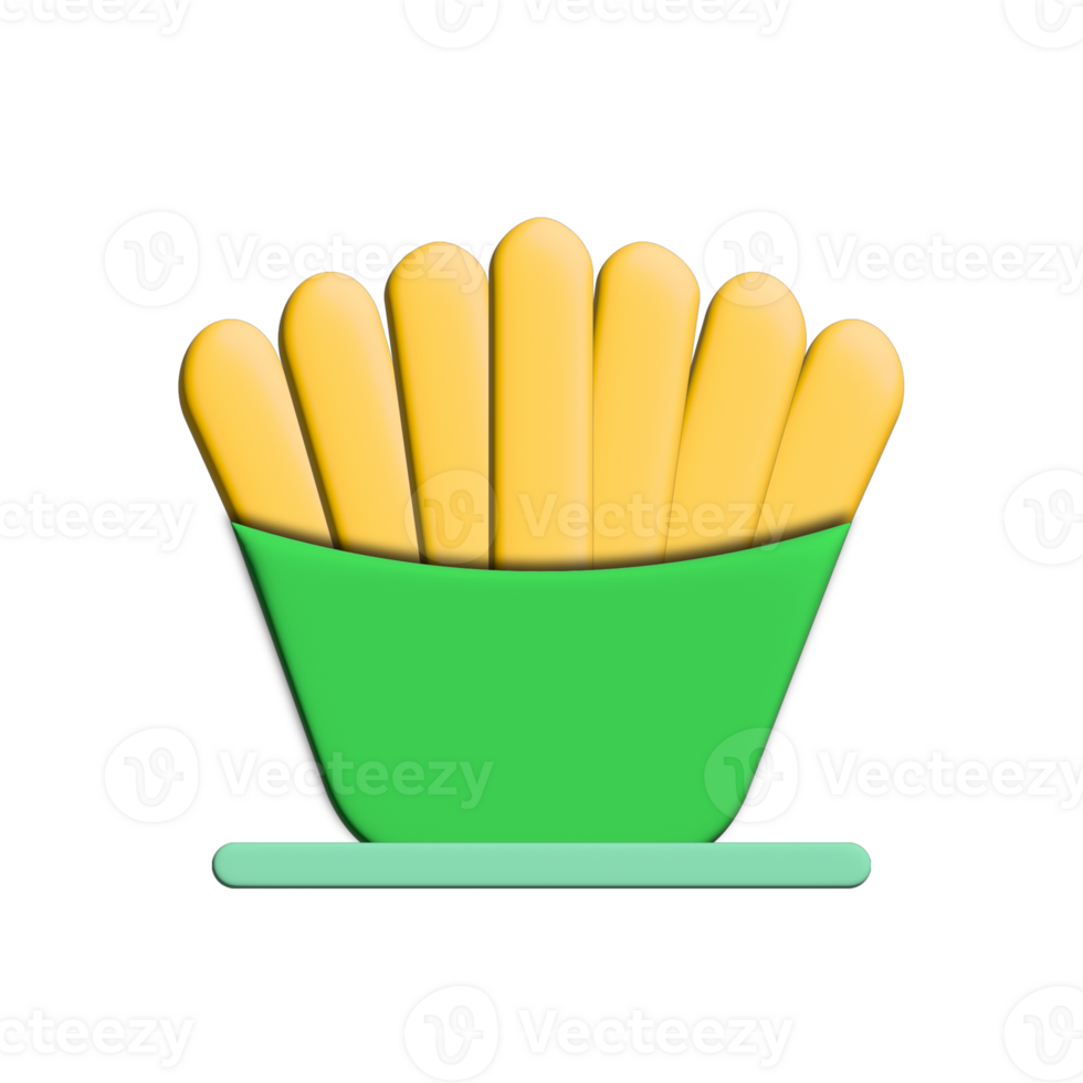 icono de papas fritas png