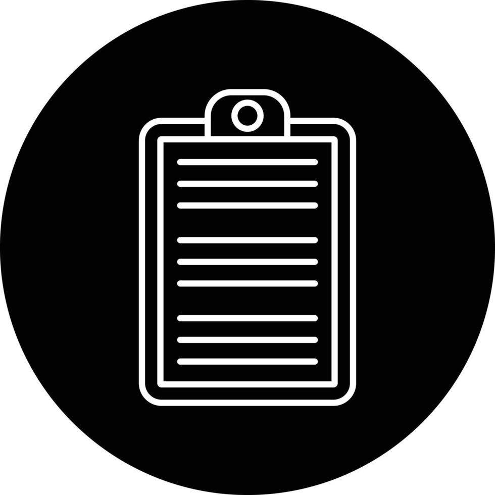 Clipboard Vector Icon
