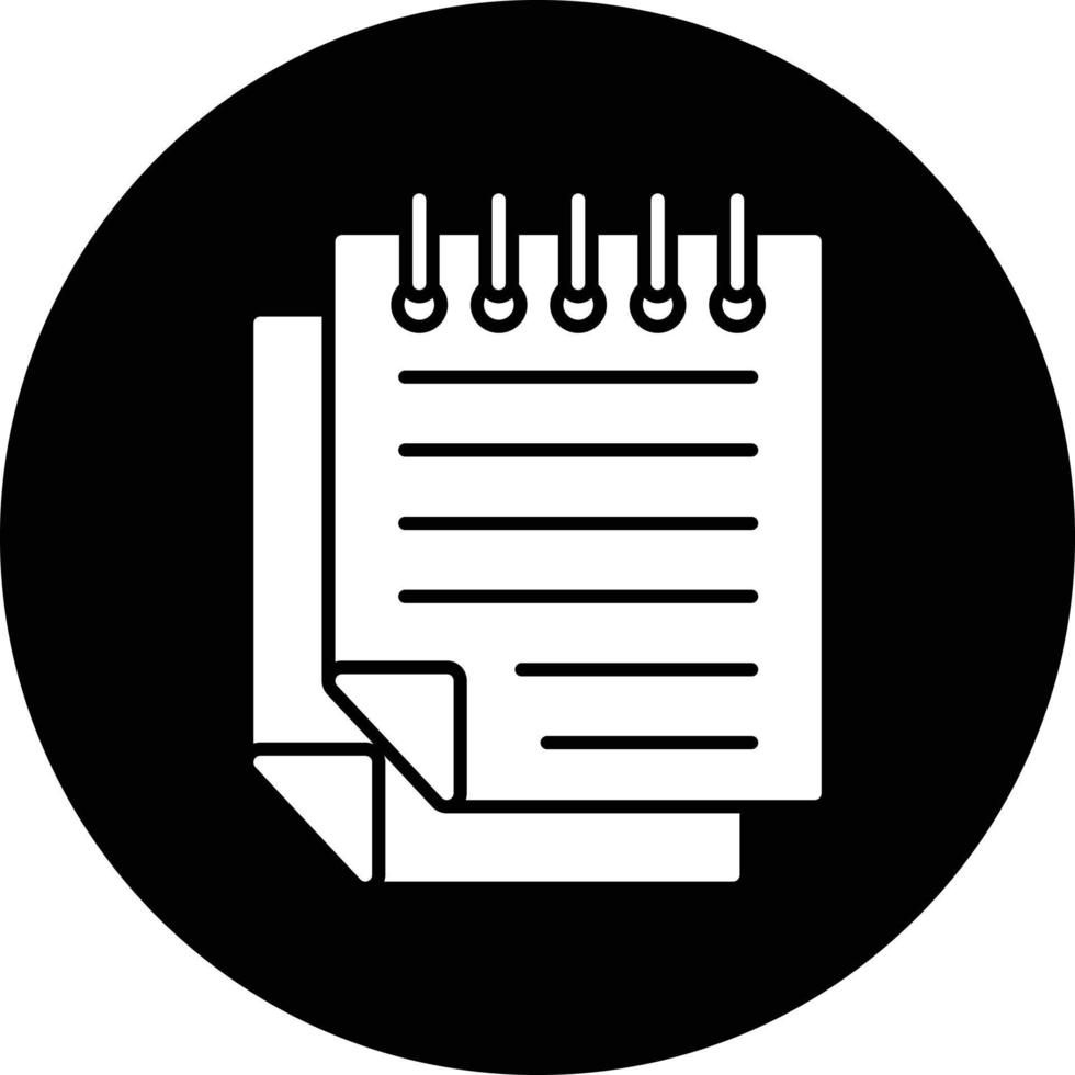 Sticky Notes Vector Icon