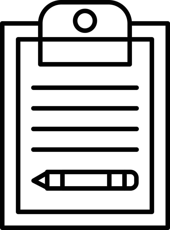 Notepad Vector Icon