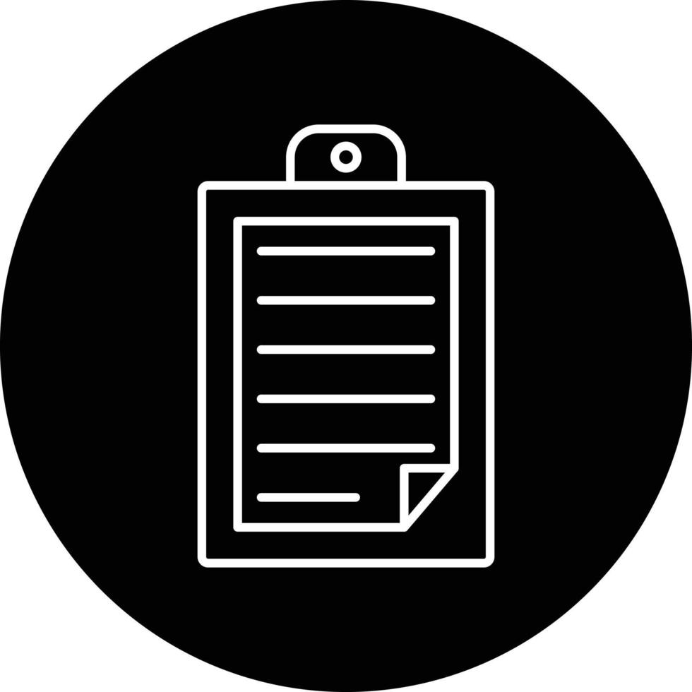 Clipboard Vector Icon