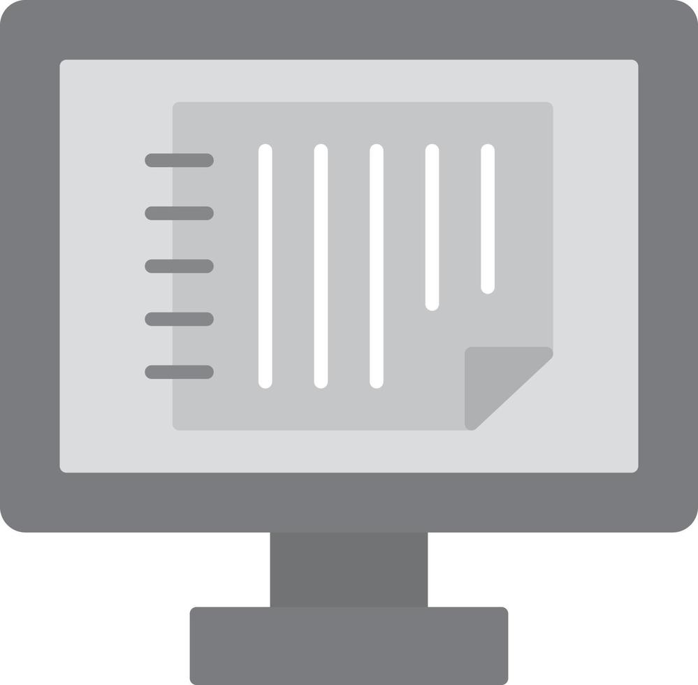Online Notes Vector Icon