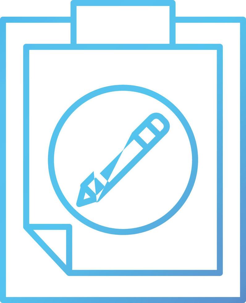 Notepad Vector Icon