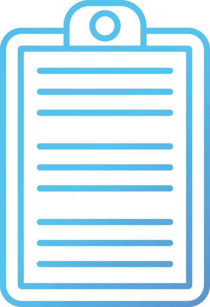 Clipboard Vector Icon