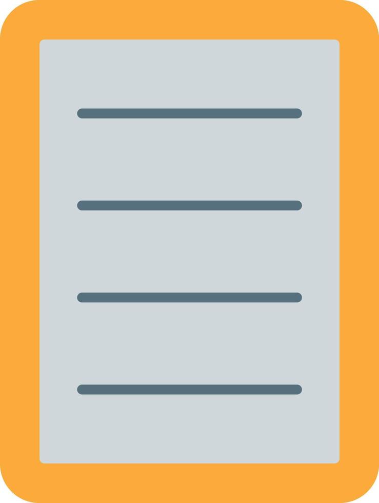 Note Vector Icon