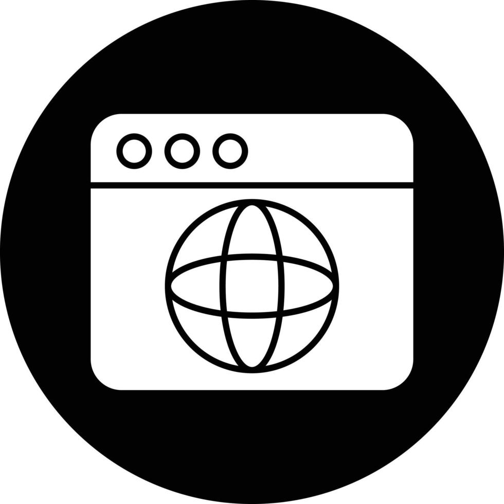 Web Browser Vector Icon