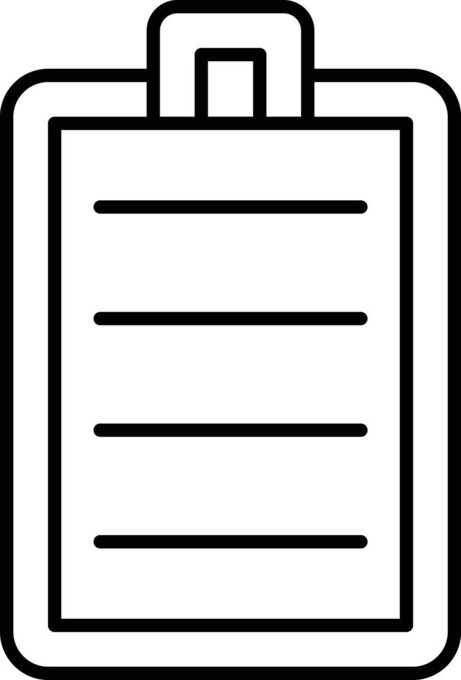 Notepad Vector Icon