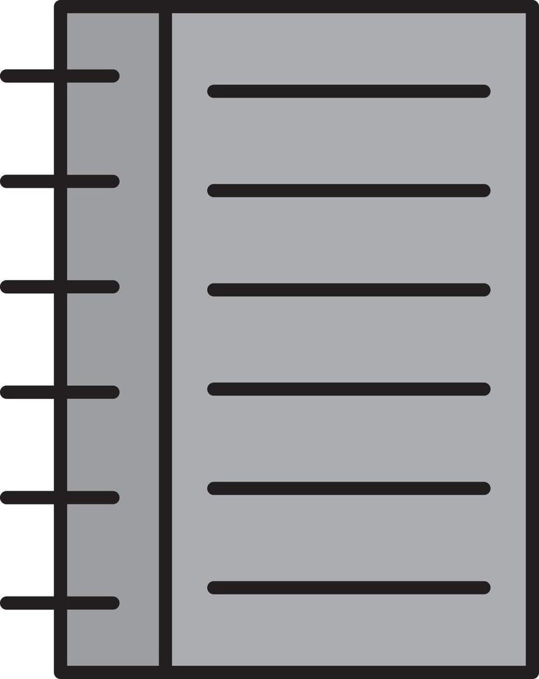 Notebook Vector Icon