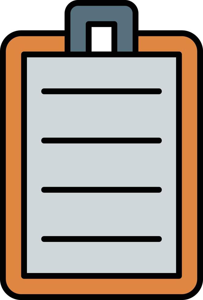 Notepad Vector Icon