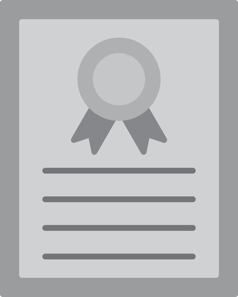 Certificate Vector Icon